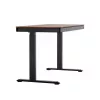 Escritorio eléctrico regulable en altura ACJ ACTIVEJET ET119S-CZ/O 120x60 cm negro/nogal