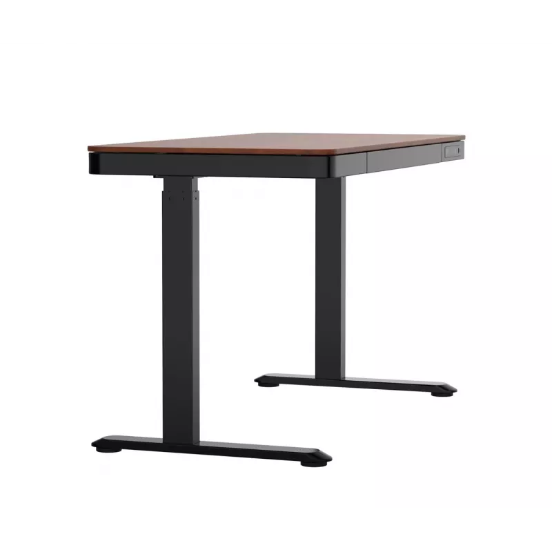 Escritorio eléctrico regulable en altura ACJ ACTIVEJET ET119S-CZ/O 120x60 cm negro/nogal
