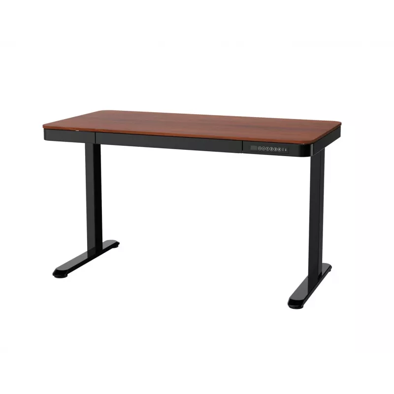Escritorio eléctrico regulable en altura ACJ ACTIVEJET ET119S-CZ/O 120x60 cm negro/nogal