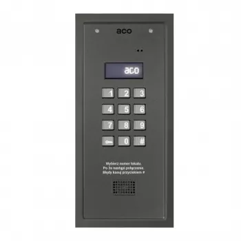 ACO CDNP7ACC ST (G3) Unidad de control maestra y esclava de portero automático digital