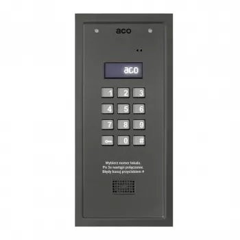ACO CDNP7ACC ST (G3) Unidad de control maestra y esclava de portero automático digital