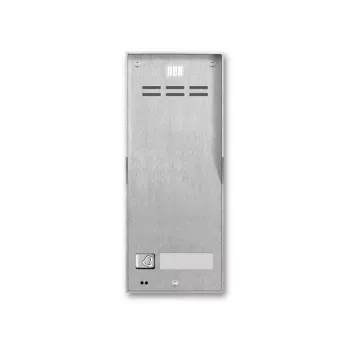 ACO FAM-P-1NPACC NT placa exterior de superficie con lector RFID para 1 vivienda, plata