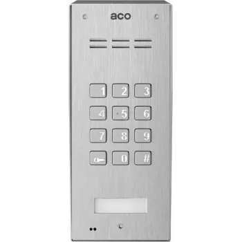 ACO FAM-P-ZSACC NT panel de superficie con cerradura de combinación