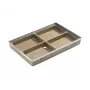 ACO Vario Sumidero de suelo parte inferior 75x50 DN 75/DN 50 negro