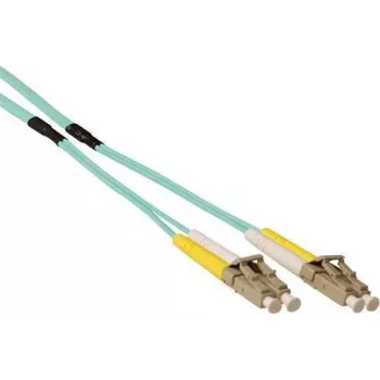 Cable de fibra óptica multimodo 50/125 OM3 dúplex ruggedizado ACT 40m con conectores LC RL5104