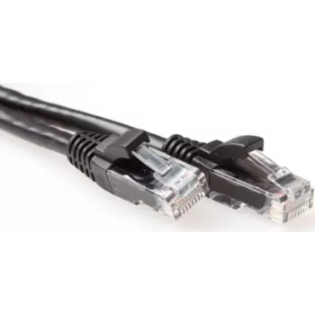 ACT cable de red Cat6a U/UTP de 5m, RJ45, negro IB3505