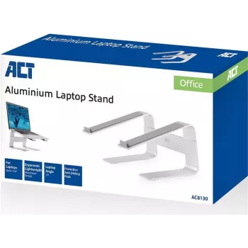 ACT AC8130 soporte para portátil 15,6 pulgadas, gris