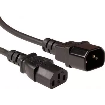 ACT AK5214 cable de alimentación C14 a C13 de 1,2m negro