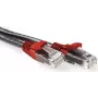 ACT Cable de red cruzado U/UTP CAT6A negro de 1m con conectores RJ45 (IB6201)