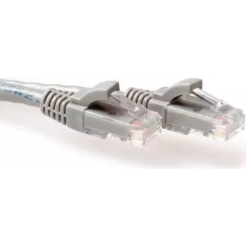 ACT Cable de red U/UTP CAT6A LSZH gris de 5 m con conectores RJ45 (IB1105)
