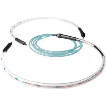 ACT RL2402 Cable de parcheo de fibra óptica LC a LC dúplex multimodo OM2, LSZH, aqua, 20m
