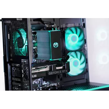 Actina PC AMD Ryzen 5 7600X 32 GB DDR5-SDRAM 1 TB SSD NVIDIA GeForce RTX 5070 Ti Windows 11 Home torre Midi negra