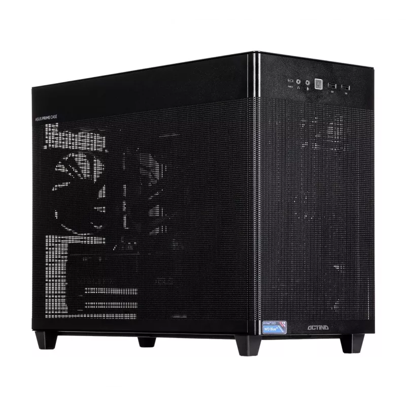 Actina PC AMD Ryzen 5 9500F 32 GB DDR5-SDRAM 1 TB SSD AMD Radeon RX 9060 XT torre Mini negra