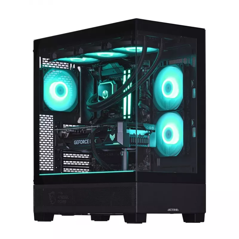 Actina PC AMD Ryzen 7 7800X3D 32 GB DDR5-SDRAM 1 TB SSD NVIDIA GeForce RTX 5070 Ti Windows 11 Home Midi Tower negro