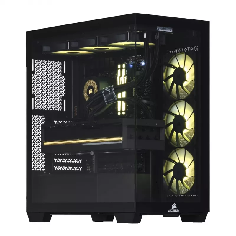 ACTINA PC AMD Ryzen 7 7800X3D 32 GB DDR5-SDRAM 2 TB SSD AMD Radeon RX 9070 XT Midi Tower negro