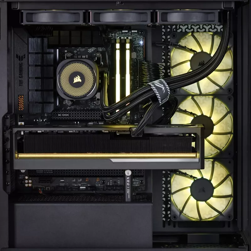ACTINA PC AMD Ryzen 7 7800X3D 32 GB DDR5-SDRAM 2 TB SSD AMD Radeon RX 9070 XT Midi Tower negro