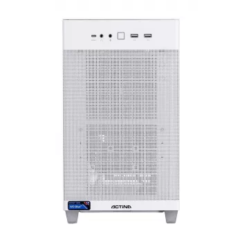 Actina PC AMD Ryzen 7 8700F 32 GB DDR5-SDRAM 1 TB SSD AMD Radeon RX 9060 XT Mini Tower blanco