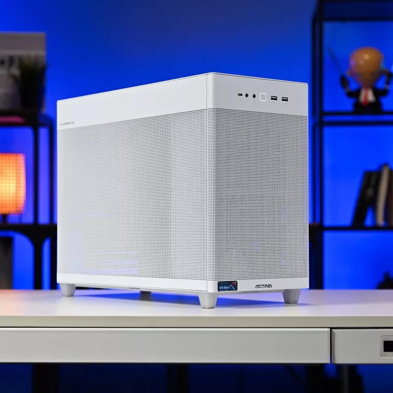 Actina PC AMD Ryzen 7 8700F 32 GB DDR5-SDRAM 1 TB SSD NVIDIA GeForce RTX 5060 Ti Mini Tower blanco