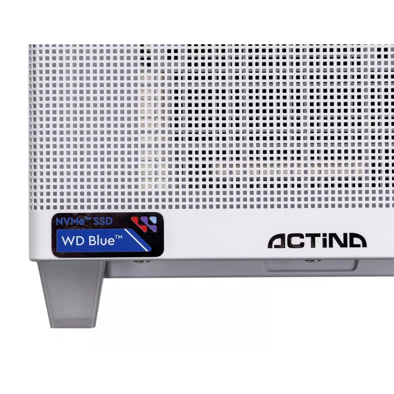 Actina PC AMD Ryzen 7 8700F 32 GB DDR5-SDRAM 1 TB SSD NVIDIA GeForce RTX 5070 Windows 11 Home Mini Tower Blanco