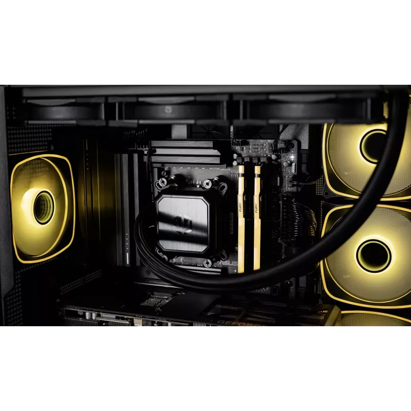 ACTINA PC AMD Ryzen 7 9850X3D 32 GB DDR5-SDRAM 2 TB SSD NVIDIA GeForce RTX 5090 Windows 11 Home torre Midi negra
