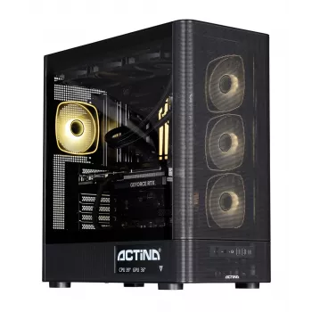 ACTINA PC AMD Ryzen 7 9850X3D 32 GB DDR5-SDRAM 2 TB SSD NVIDIA GeForce RTX 5090 Windows 11 Home torre Midi negra