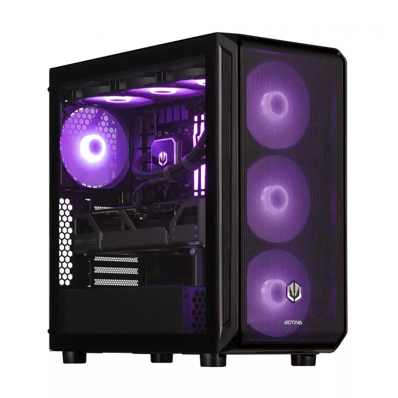 ACTINA PC AMD Ryzen 9 9900X 32 GB DDR5-SDRAM 2 TB SSD NVIDIA GeForce RTX 5070 torre Midi negra