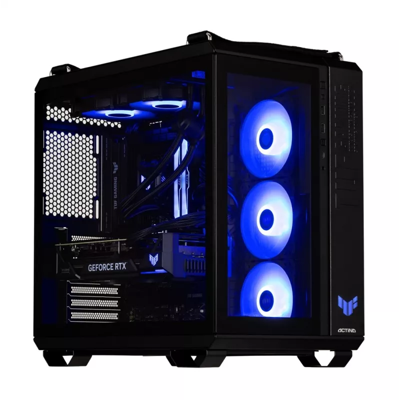 PC ACTINA AMD Ryzen 9 9900X 32 GB DDR5-SDRAM 2 TB SSD NVIDIA GeForce RTX 5080 Midi Tower negro