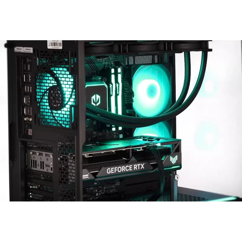 Actina PC AMD Ryzen 9 9900X 32 GB DDR5-SDRAM 2 TB SSD NVIDIA GeForce RTX 5090 torre Midi negra
