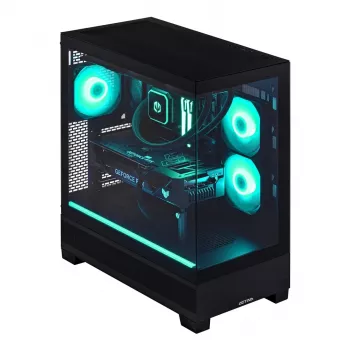 ACTINA PC AMD Ryzen 9 9900X3D 192 GB DDR5-SDRAM 4 TB SSD NVIDIA GeForce RTX 5090 Windows 11 Home Midi Tower Negro