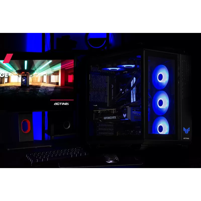 Actina PC Intel Core Ultra 7 265KF 32 GB DDR5-SDRAM 2 TB SSD NVIDIA GeForce RTX 5080 torre Midi negra