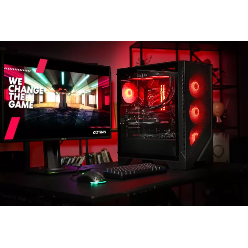 ACTINA PC Intel Core Ultra 7 265KF 32 GB DDR5-SDRAM 2 TB SSD NVIDIA GeForce RTX 5070 Midi Tower negro