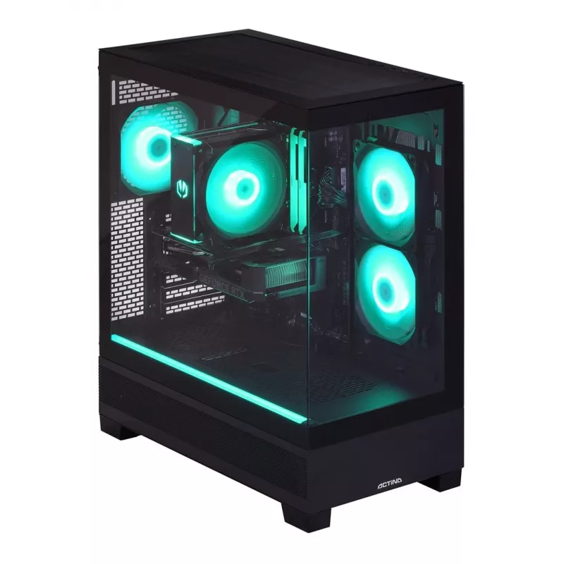 PC de sobremesa gaming Actina View 5700X/16GB/1TB/RX9060XT/650W