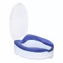 ACTIONMED elevador de inodoro con tapa, elevación 10 cm, SoftRelief NT500AM