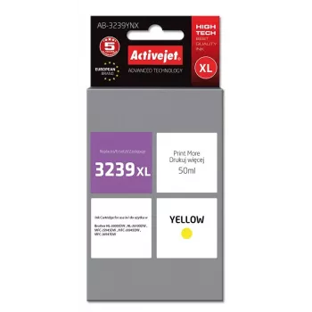 Activejet AB-3239YNX Supreme Cartucho de tinta amarillo (50 ml, compatible con Brother LC3239XLY)