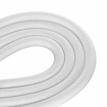 Activejet Lanyard con cable de carga 3 en 1, blanco