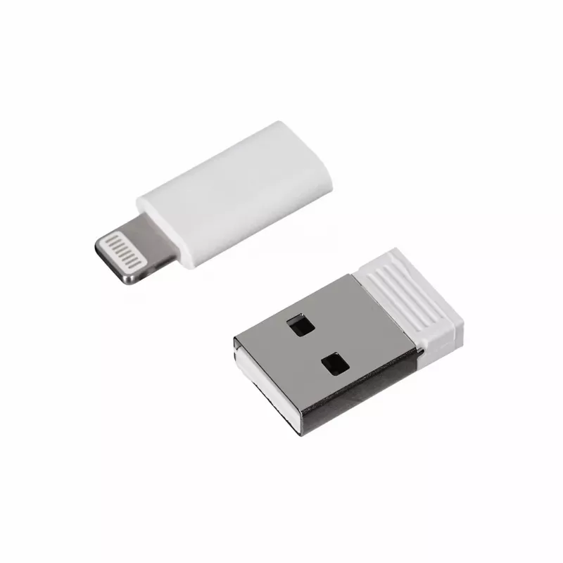 Activejet Lanyard con cable de carga 3 en 1, blanco