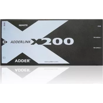 Adder X200-USB/P-IEC AdderLink X200 Extensor KVM VGA USB Set sobre CAT5/5e/6/7 hasta 100m