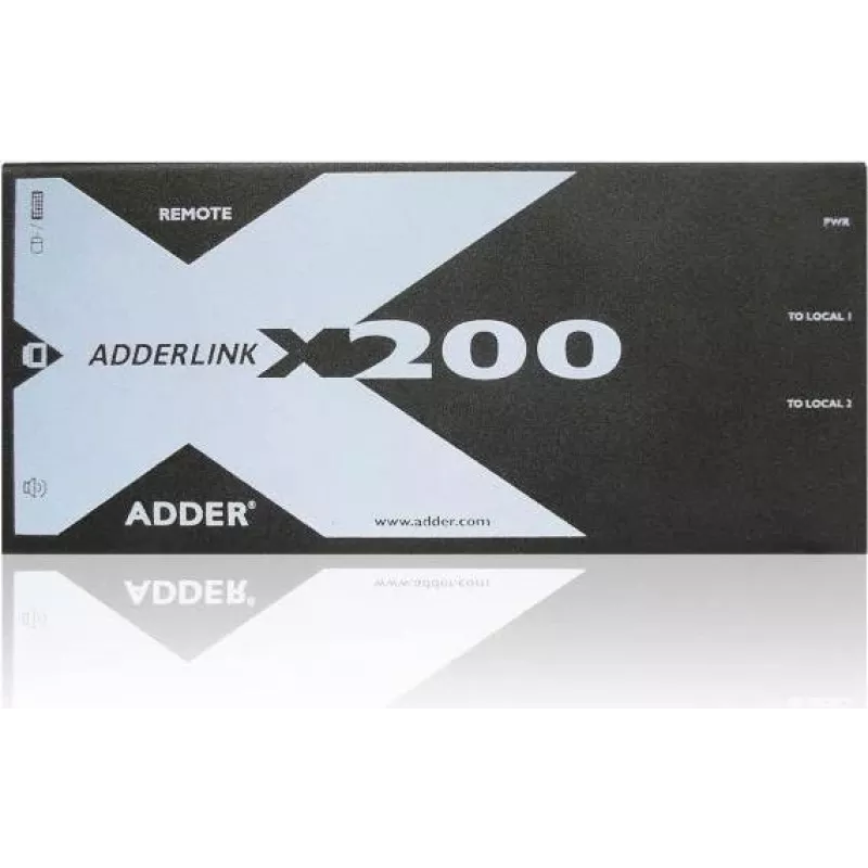 Adder X200-USB/P-IEC AdderLink X200 Extensor KVM VGA USB Set sobre CAT5/5e/6/7 hasta 100m