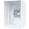 Caja de distribución de superficie ADELID RM-NT-02T, 2 módulos, IP40, puerta transparente