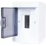 Caja de distribución de superficie ADELID RM-NT-02T, 2 módulos, IP40, puerta transparente