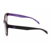 ADIDAS AOR005-144009 Gafas de sol de hombre, montura negro mate, lentes ahumadas, 54/21/140 mm