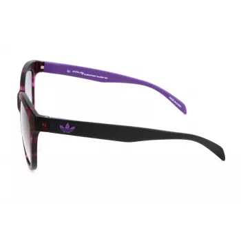 ADIDAS AOR005-144009 Gafas de sol de hombre, montura negro mate, lentes ahumadas, 54/21/140 mm