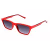 Gafas de sol de hombre ADIDAS AOR027-053000, montura rectangular, lentes ahumadas, 54/18/145 mm