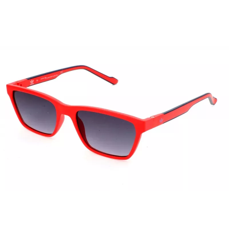 Gafas de sol de hombre ADIDAS AOR027-053000, montura rectangular, lentes ahumadas, 54/18/145 mm