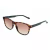 Gafas de sol de hombre ADIDAS AOR031-092009, rectangulares, montura negra mate, lentes grises, 54/16/145 mm
