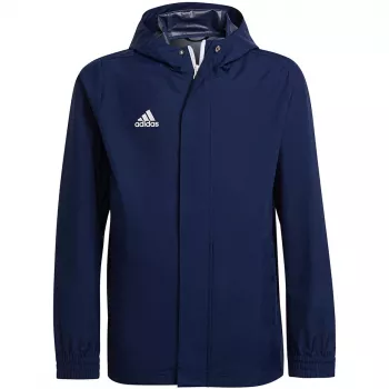 adidas Entrada 22 Chaqueta todo tiempo azul marino jóvenes 116 cm