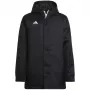 Chaqueta adidas Entrada 22 Stadium para niños negra H57569