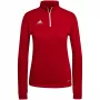 adidas Entrada 22 top sudadera de entrenamiento rojo H57551 2XS