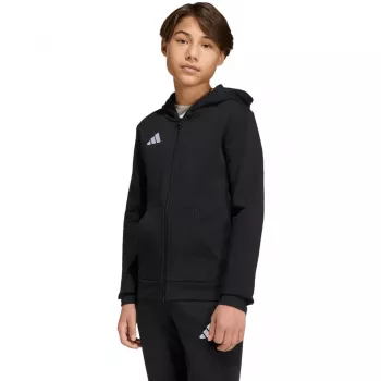 Sudadera con capucha y cremallera completa adidas Entrada 26 negra KH1782 164cm
