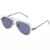 Gafas de sol de hombre Adidas AOK001 - montura negra, lentes ahumadas, 57 mm